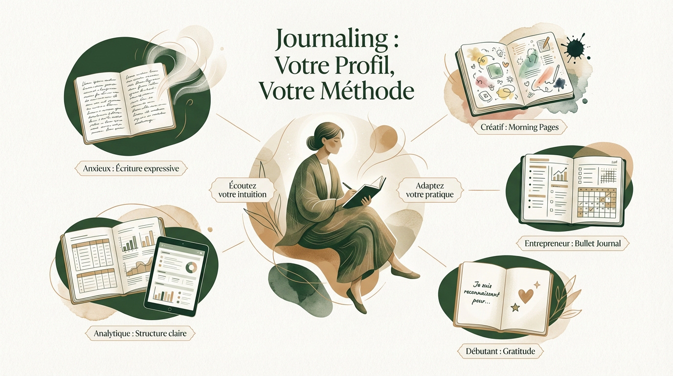 Choix de la méthode de journaling selon le profil utilisateur