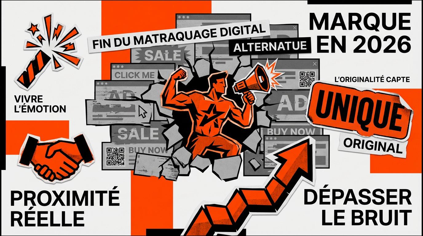 Marketing alternatif et impact émotionnel en 2026
