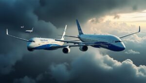 airbus fait face à d'importants défis compétitifs dans sa lutte contre boeing, confrontant l'industrie aéronautique à une nouvelle dynamique.