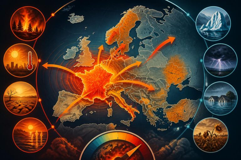 découvrez comment la france est devenue l'épicentre du réchauffement climatique en europe, où les températures augmentent deux fois plus vite, impactant l'environnement et notre quotidien.