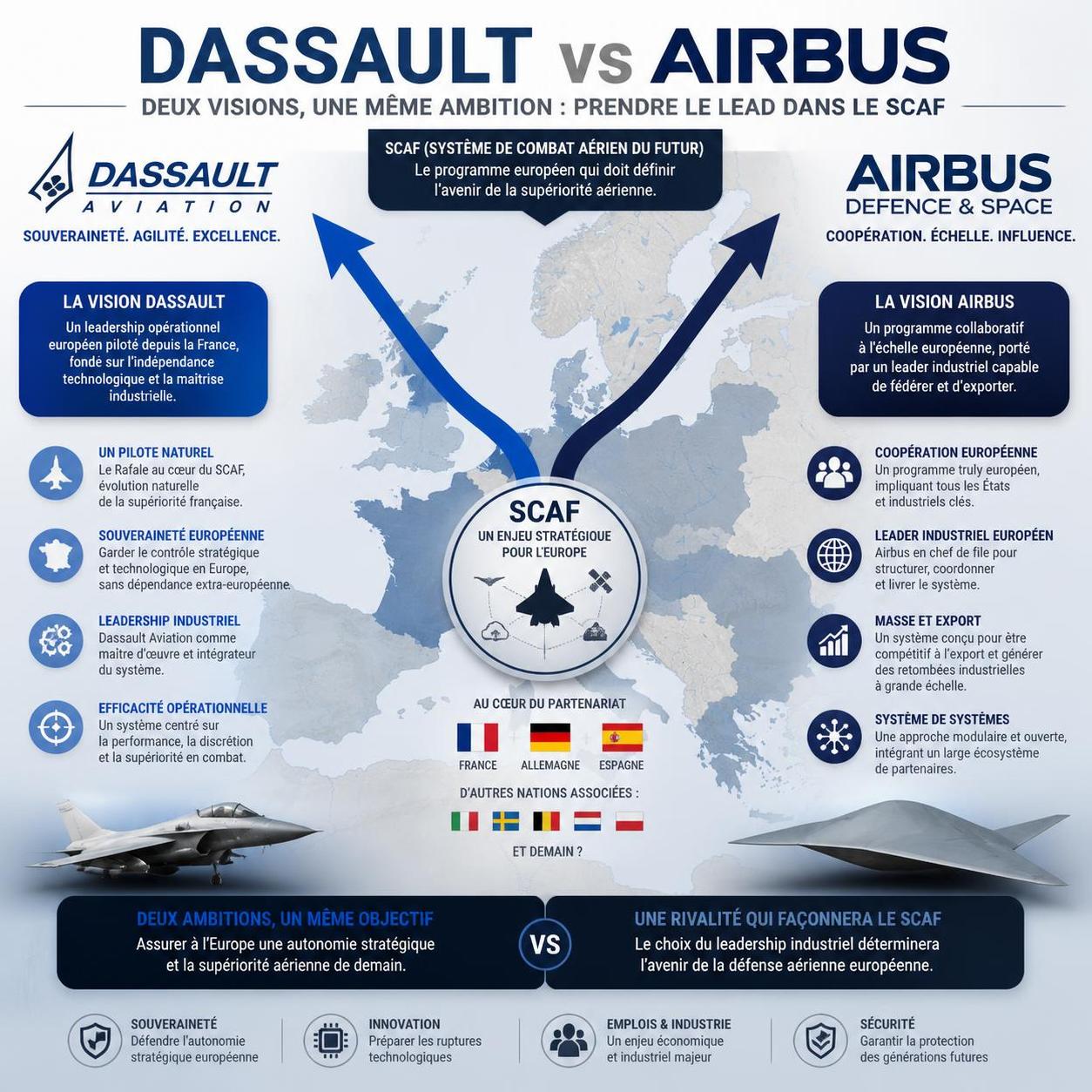 découvrez la rivalité secrète entre dassault et airbus et comment ce conflit a joué un rôle crucial dans l'échec de l’avion du siècle.