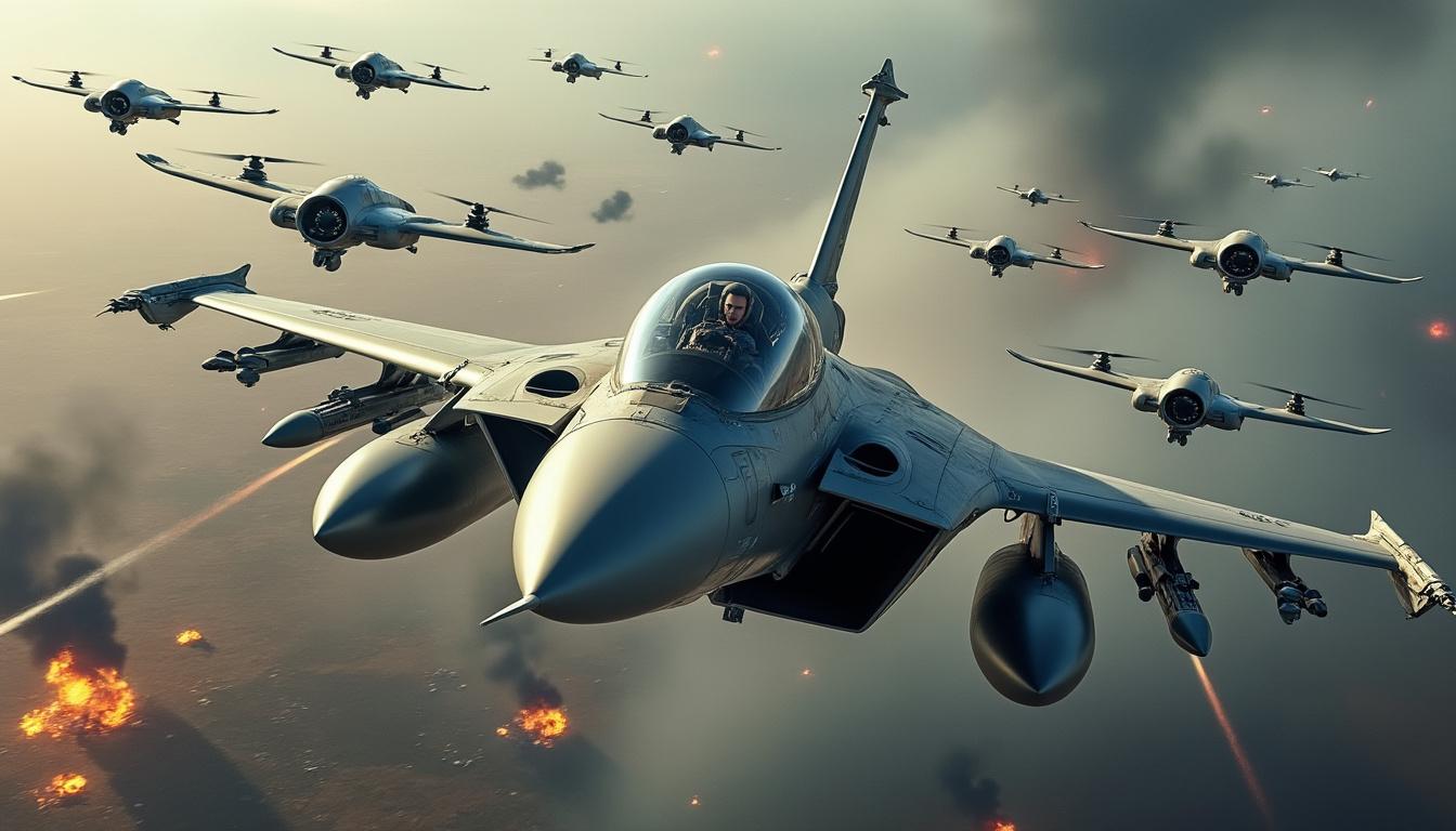 découvrez comment le rafale fait face aux défis majeurs posés par la guerre des drones, une nouvelle ère de combat aérien à haute technologie.