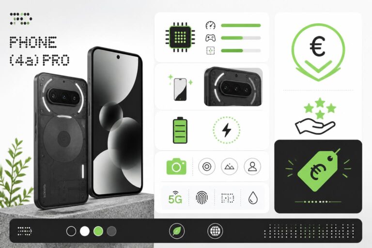 découvrez le nothing phone (4a) pro, un smartphone alliant performance et design élégant à moins de 500 euros. l'excellence accessible pour tous.