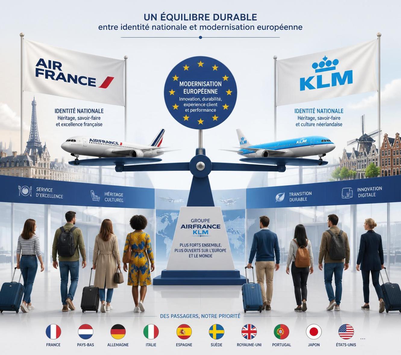 découvrez comment air france évolue en s'éloignant de ses racines emblématiques pour repenser son identité et son avenir dans le secteur aérien.