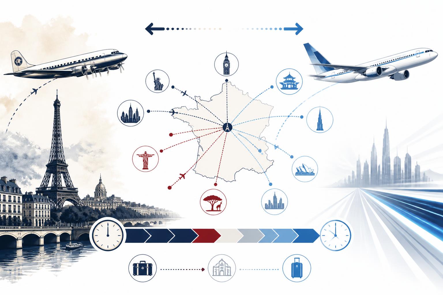 découvrez comment air france évolue en s'éloignant de ses racines emblématiques pour s'adapter aux nouvelles exigences du secteur aérien.