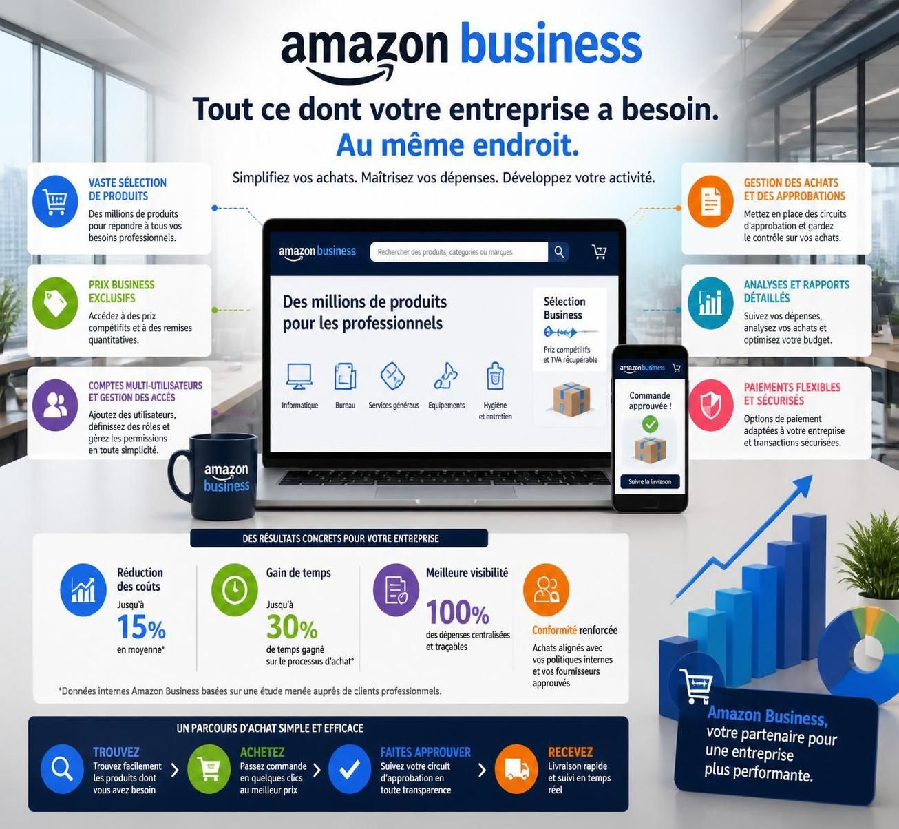 découvrez comment amazon business révolutionne le commerce b2b en offrant une plateforme innovante et fiable pour répondre aux besoins des acheteurs professionnels.