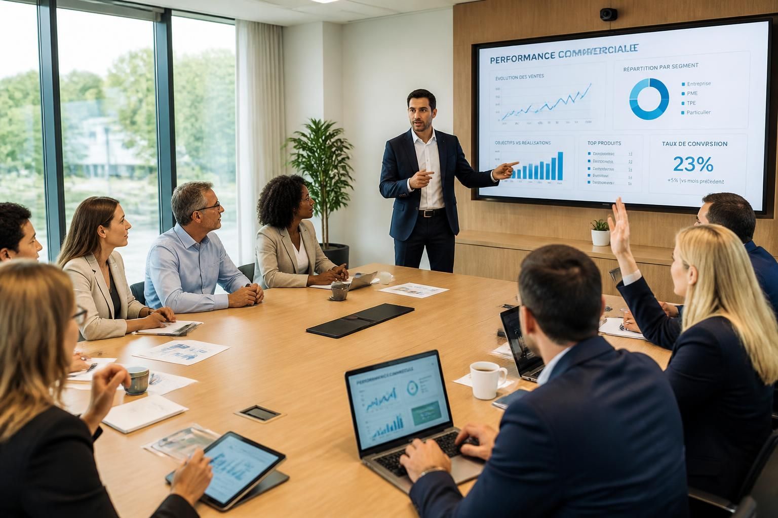 découvrez comment structurer et animer efficacement votre équipe commerciale pour booster la force de vente et atteindre vos objectifs commerciaux avec succès.
