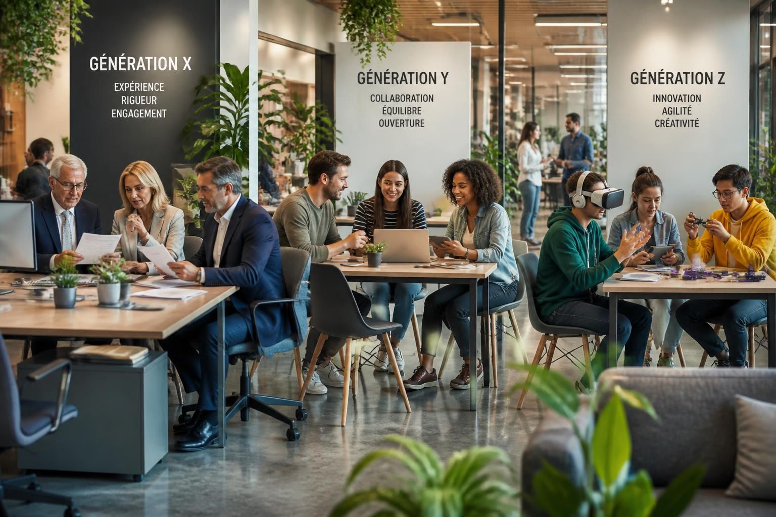 découvrez les spécificités des générations x, y et z au travail et apprenez à maîtriser le management intergénérationnel pour améliorer la collaboration et la performance en entreprise.