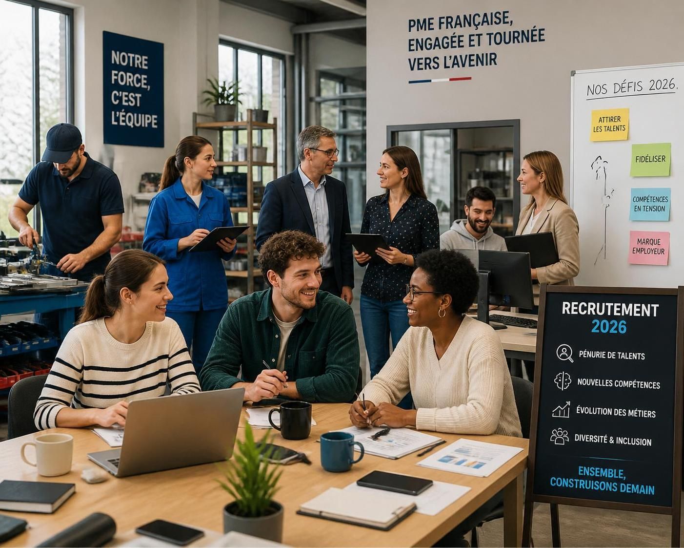 découvrez pourquoi les pme françaises rencontrent des difficultés à recruter en 2026 dans le contexte de la guerre des talents, et explorez des stratégies efficaces pour attirer et retenir les meilleurs profils.