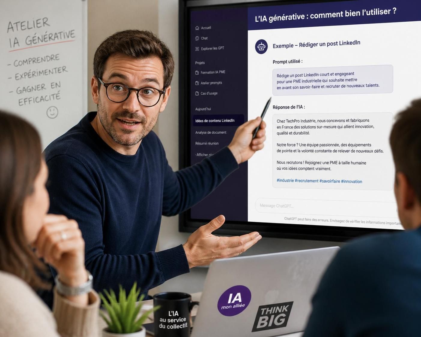 découvrez comment l'ia générative transforme les pme en 2026 : adoption, obstacles rencontrés et impacts concrets pour les entreprises.