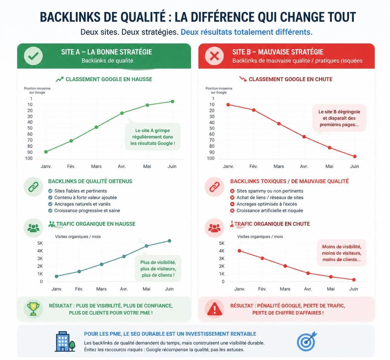 découvrez comment une stratégie de netlinking efficace peut aider les pme débutantes en seo à améliorer leur visibilité en ligne et à attirer plus de trafic qualifié.