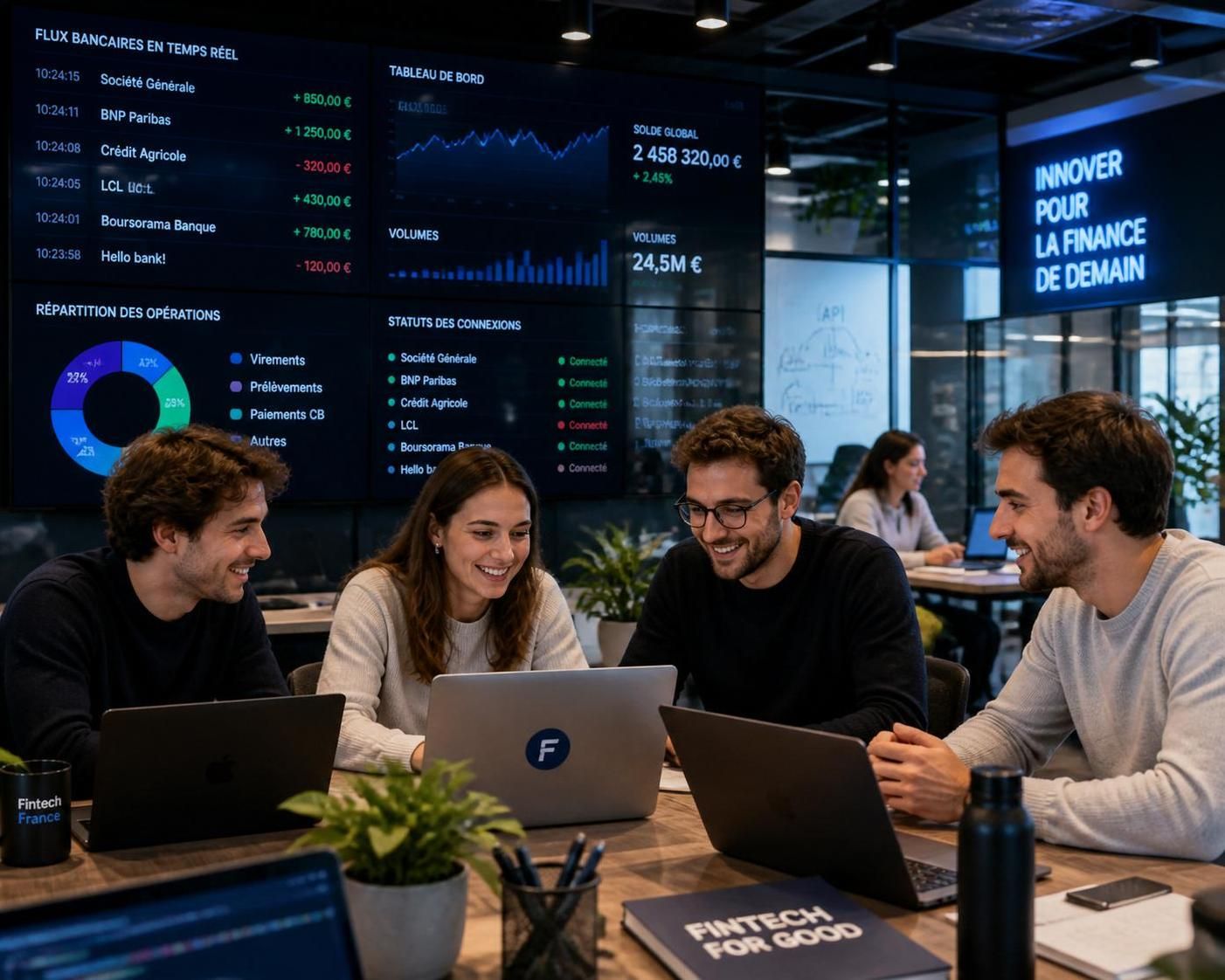 découvrez comment les fintechs françaises révolutionnent le crédit et les paiements b2b grâce à l'open banking, transformant le paysage financier traditionnel.