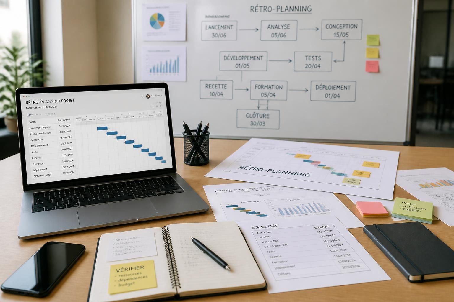 découvrez comment planifier efficacement votre projet à rebours avec notre guide complet sur le rétro-planning : méthode, modèle et outils pratiques pour réussir chaque étape.