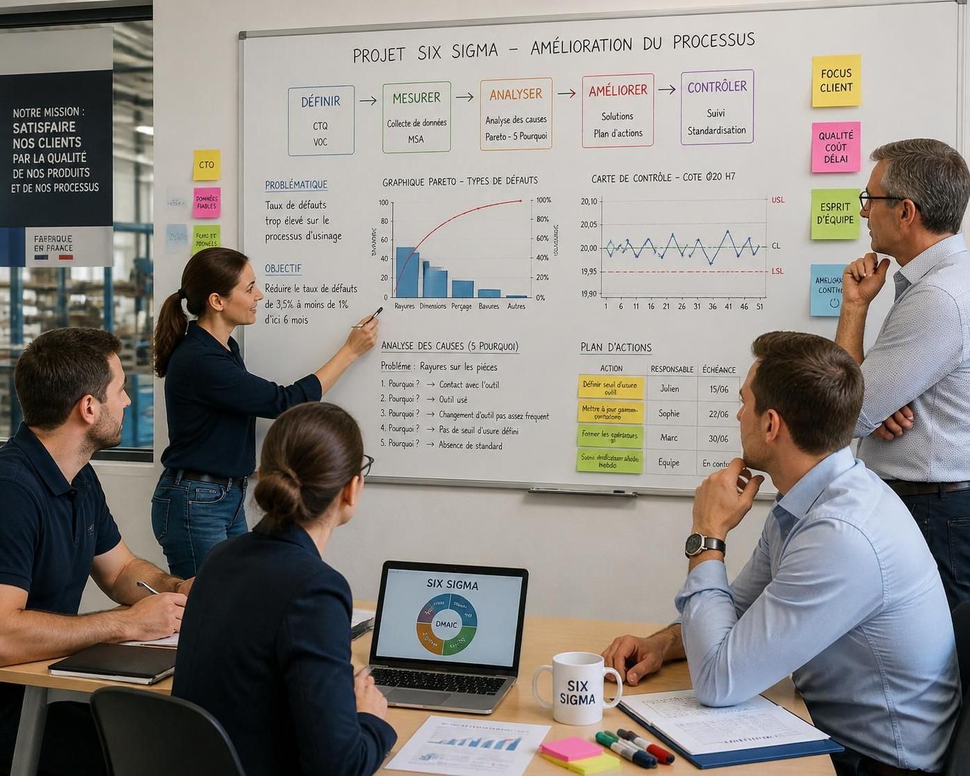 découvrez comment la méthode six sigma peut aider les dirigeants de pme à optimiser leurs processus, réduire les coûts et améliorer la qualité grùce à une approche d'amélioration continue efficace.