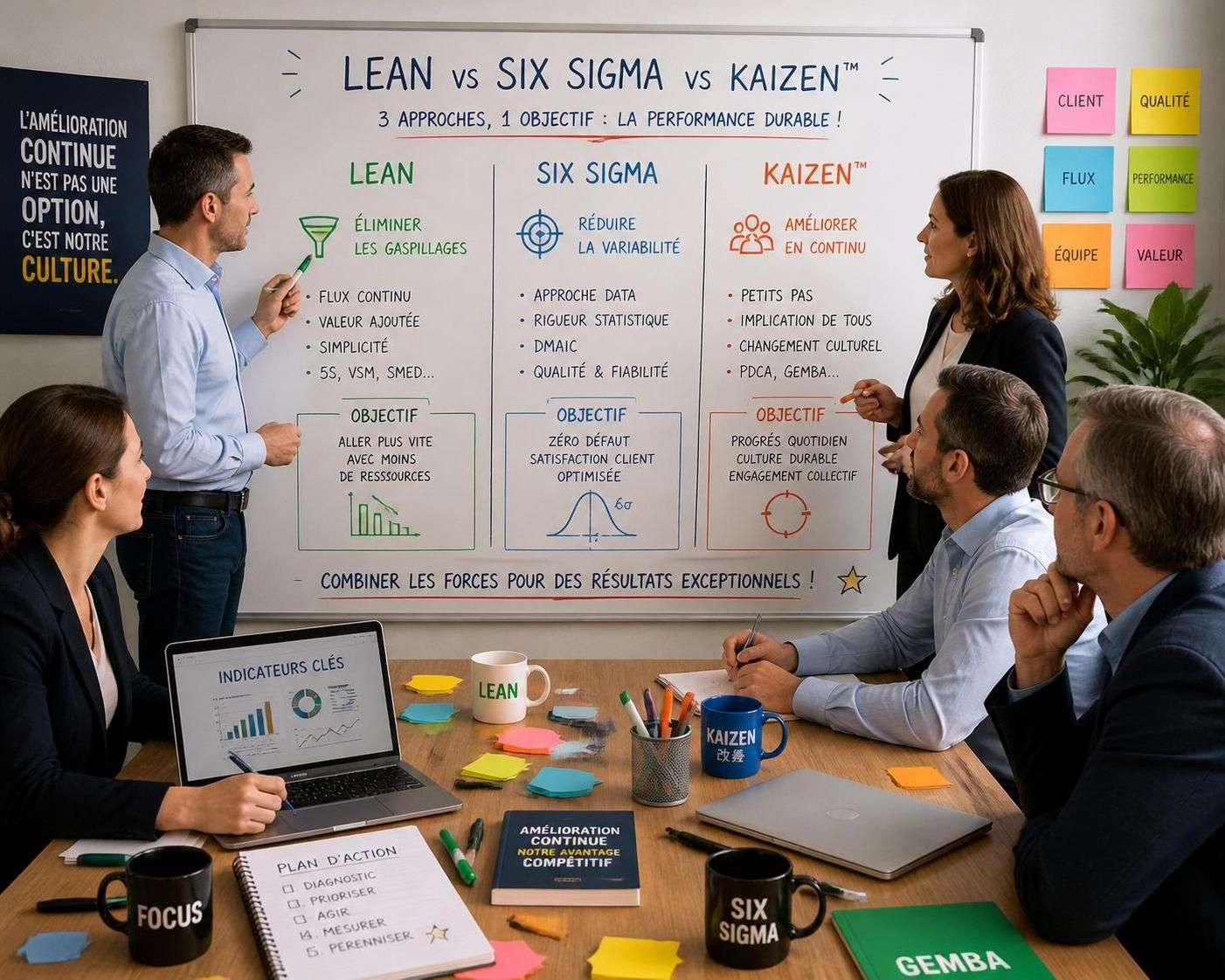 découvrez comment la méthode six sigma peut optimiser les processus et améliorer la performance des pme grùce à une démarche d'amélioration continue adaptée aux dirigeants.