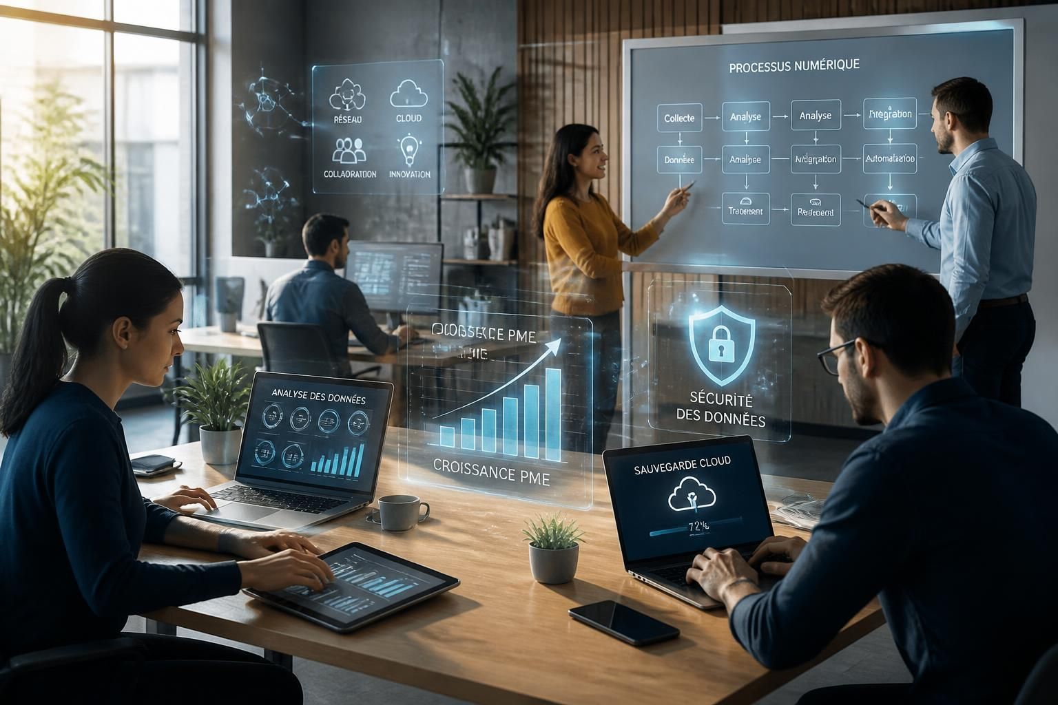 découvrez l'état des lieux de la transformation numérique des pme et les étapes clés pour démarrer efficacement votre transition digitale.