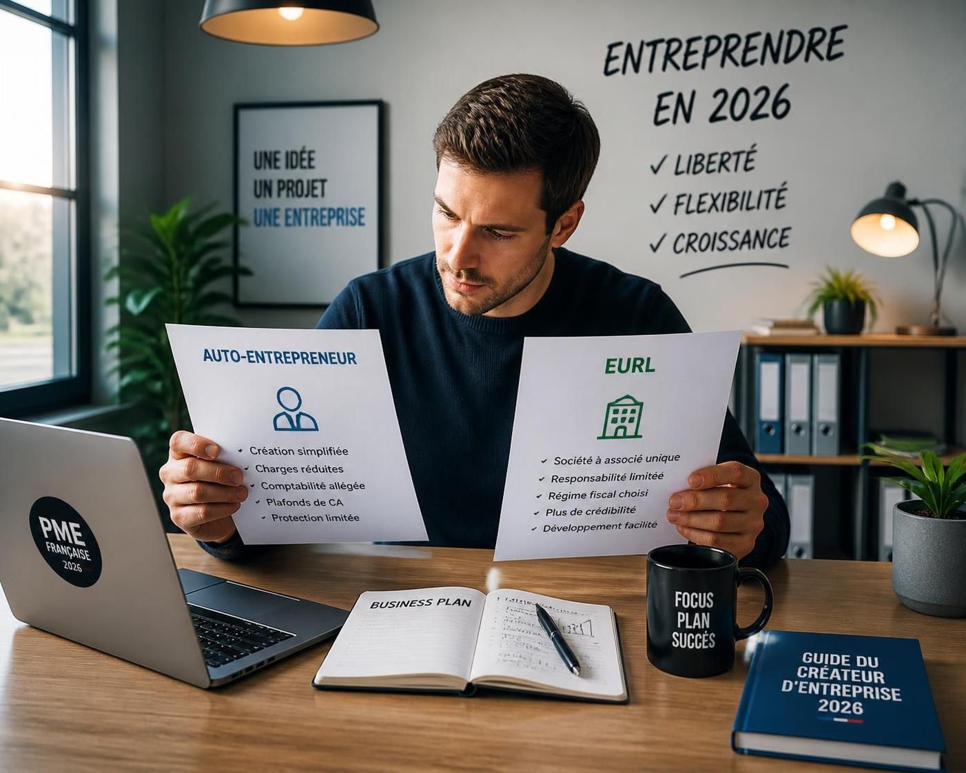 découvrez comment choisir entre le statut d'auto-entrepreneur et d'eurl lorsque votre activité prend de l'ampleur, afin d'optimiser votre gestion et votre croissance.