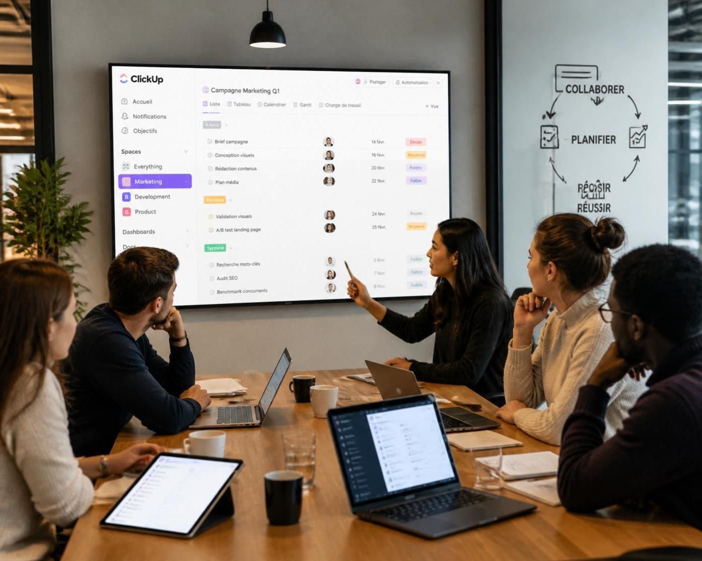 découvrez notre avis 2026 sur clickup, l'outil de gestion de projet tout-en-un, et évaluez s'il convient parfaitement aux besoins de votre pme en matiÚre d'organisation, productivité et collaboration.