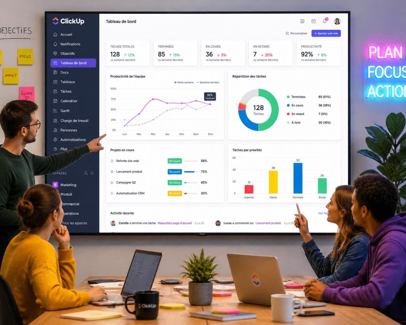 découvrez notre avis 2026 sur clickup, l'outil de gestion de projet tout-en-un. analyse complÚte pour savoir s'il convient parfaitement à votre pme et boostez votre productivité.