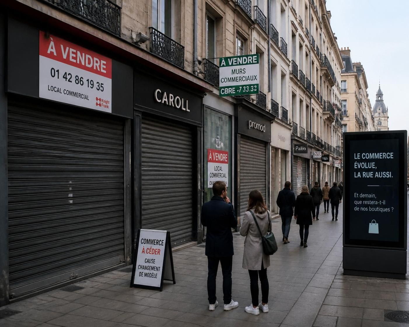 découvrez comment le commerce de détail évolue face aux fermetures d'enseignes et explorez les nouvelles stratégies adoptées pour assurer leur survie et croissance.