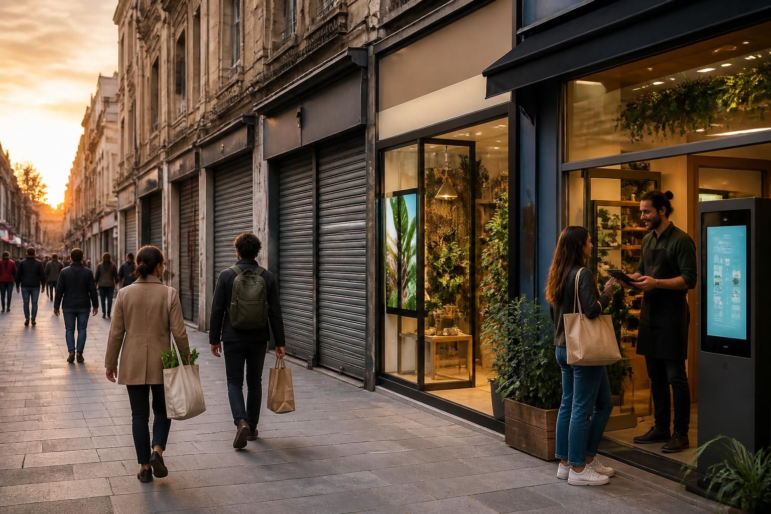 analyse des transformations du commerce de détail face aux fermetures d'enseignes et aux nouvelles stratégies adoptées pour assurer leur survie dans un marché en pleine mutation.