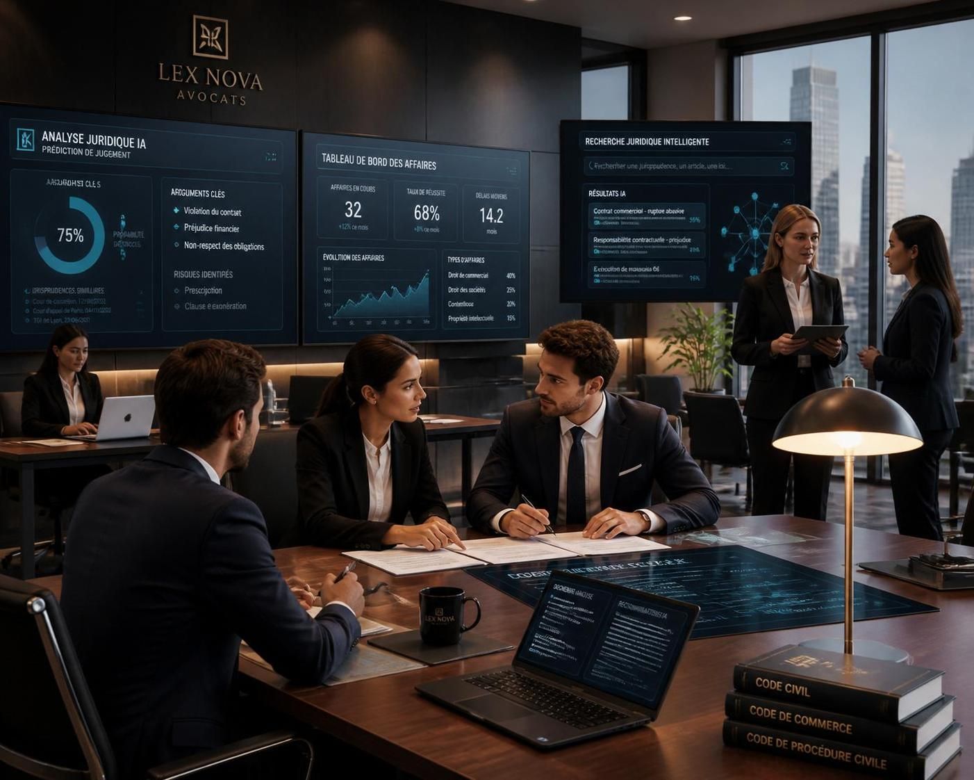 découvrez comment l'intelligence artificielle transforme les métiers du droit et de la comptabilité, entre opportunités d'évolution et risques de menace pour ces professions.