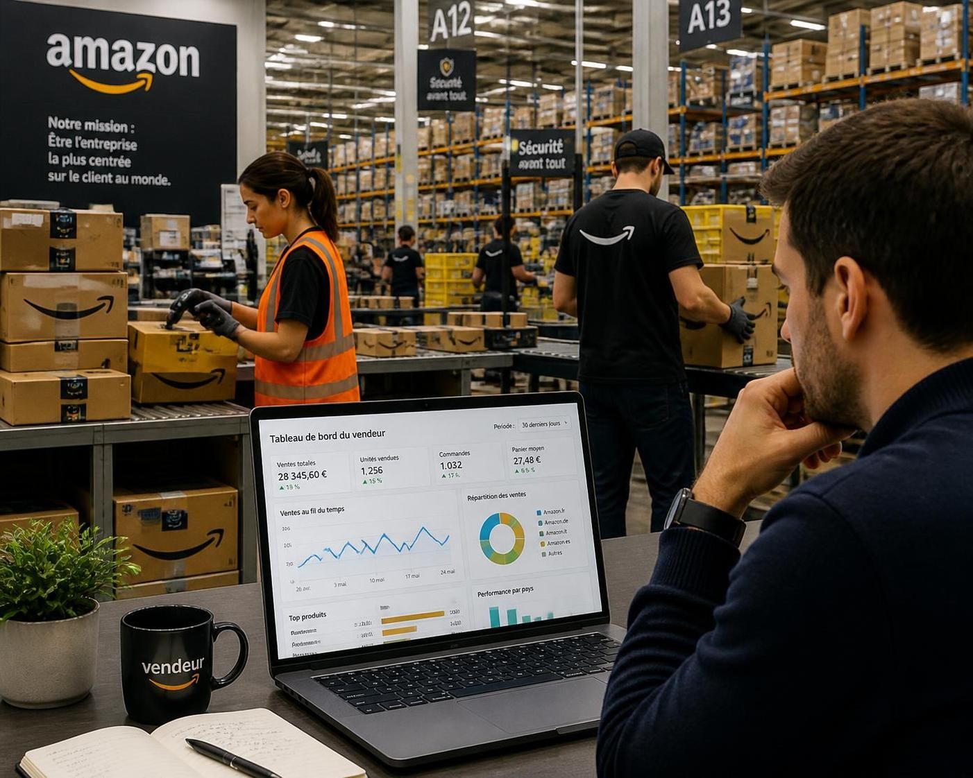 découvrez les différences entre amazon fba et fbm et choisissez le mode de vente idéal en fonction de la taille et des besoins de votre activité pour maximiser vos ventes.