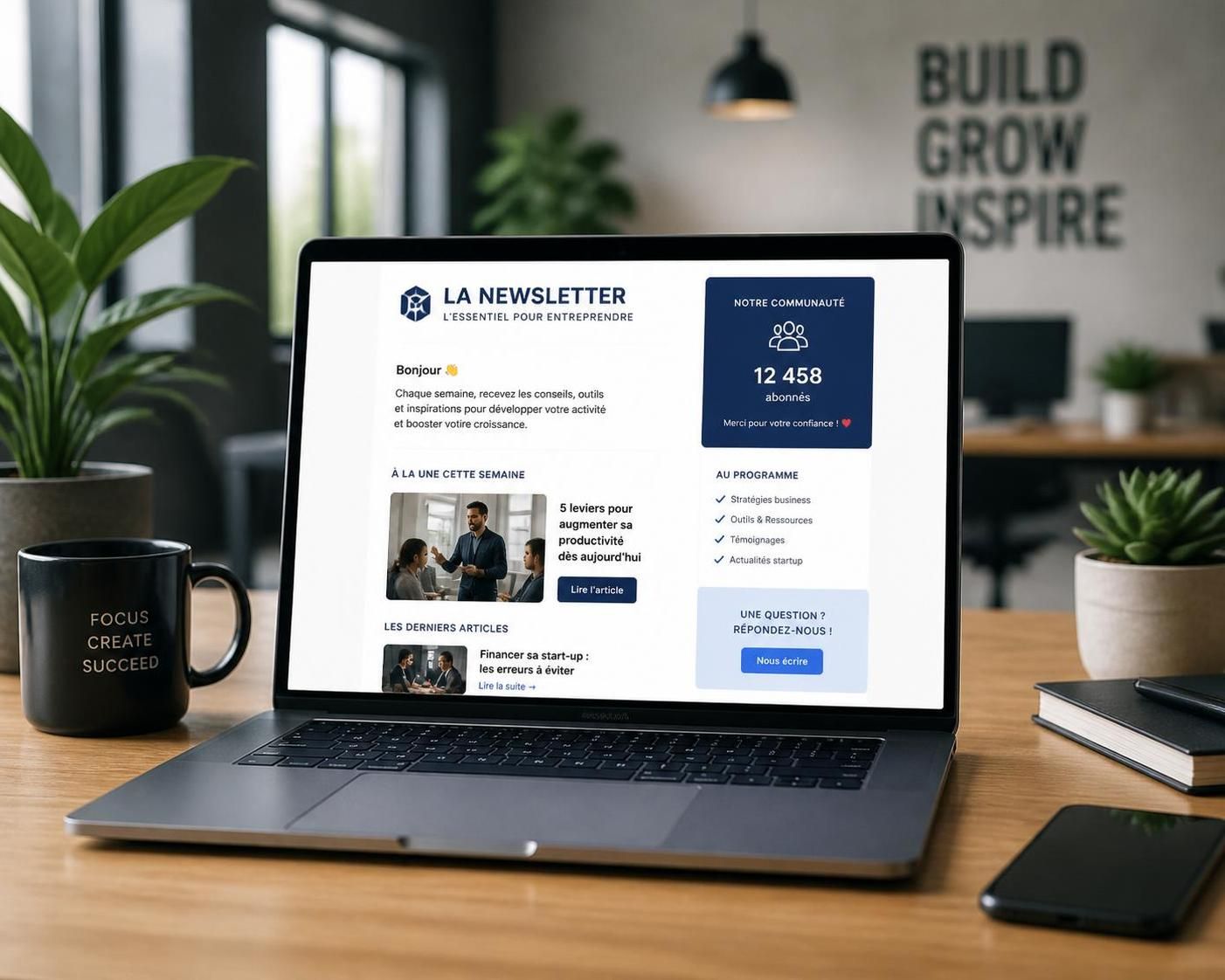 apprenez à créer une newsletter professionnelle efficace et développez votre audience de zéro à 1 000 abonnés fidèles grâce à nos conseils pratiques et stratégies éprouvées.
