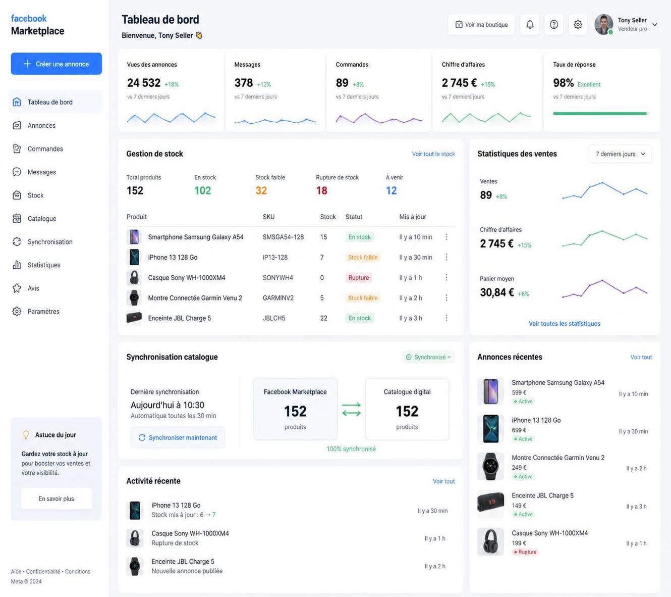 découvrez comment vendre efficacement vos produits et gérer votre catalogue sur facebook marketplace pro en 2026 grùce à nos conseils et astuces pratiques.