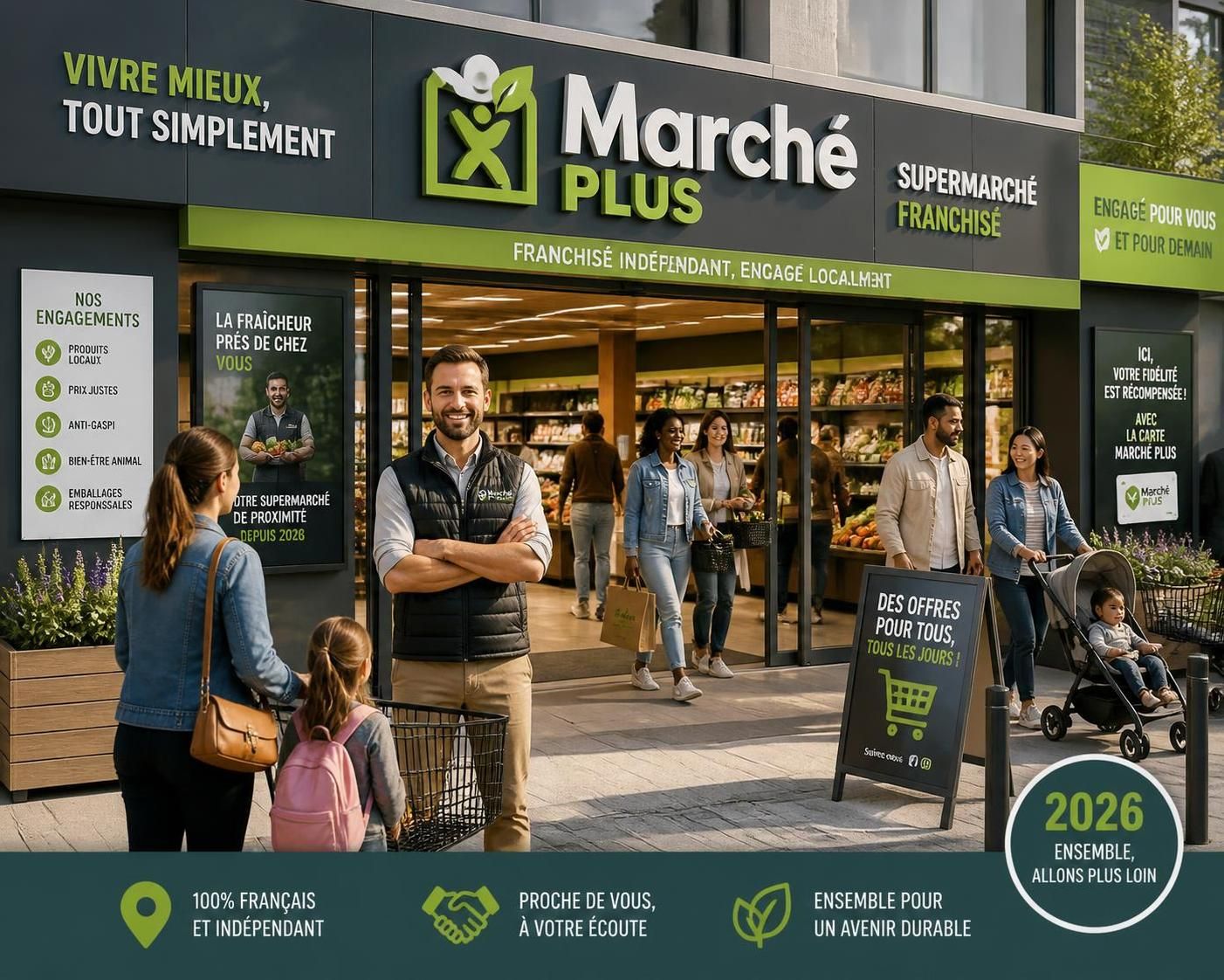 découvrez les enseignes alimentaires qui recrutent des franchisés en france en 2026 et profitez des meilleures opportunités pour lancer votre franchise.