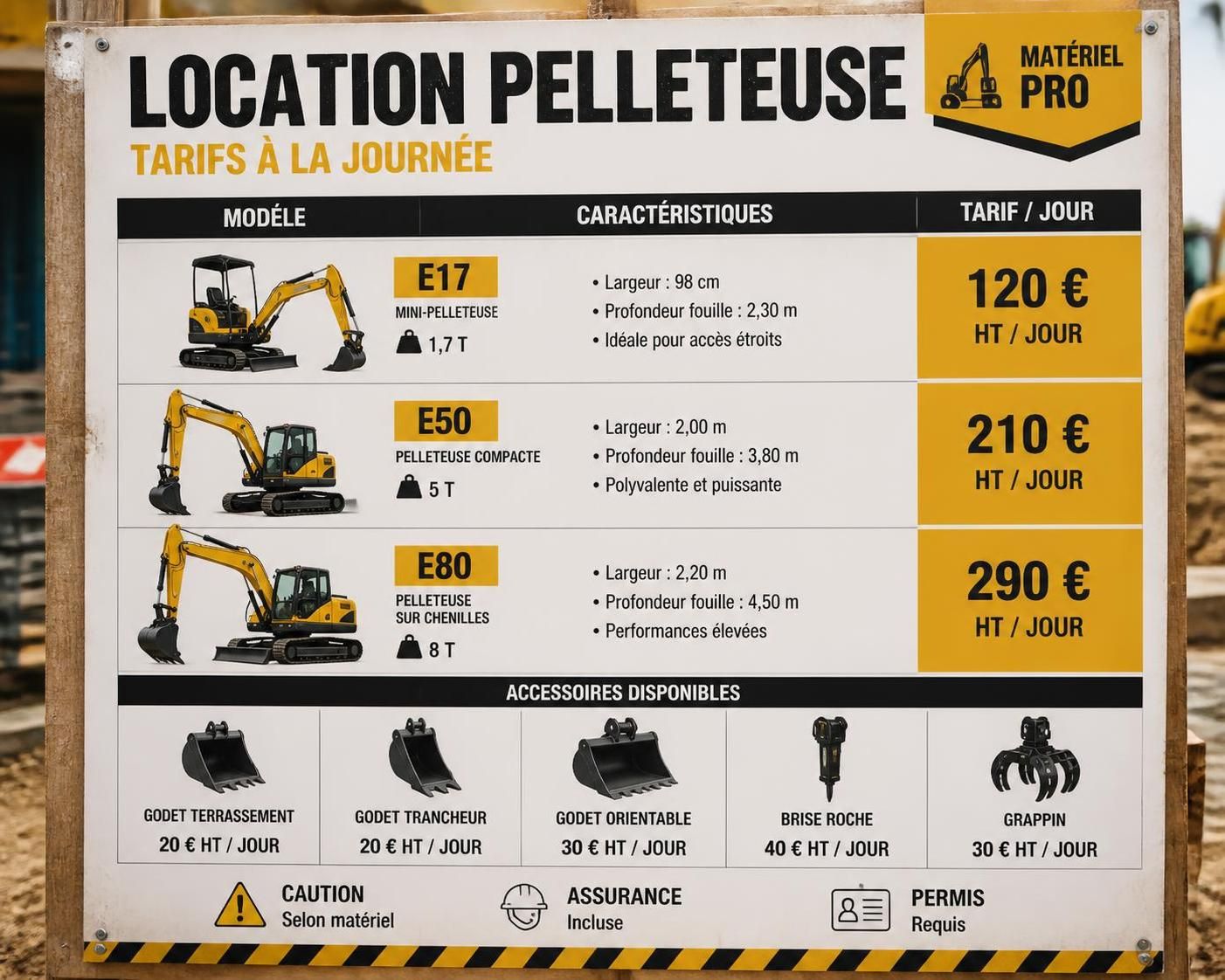 découvrez notre guide complet 2026 pour choisir, louer ou acheter une pelleteuse adaptée à votre chantier. comparez les modèles et les prix pour faire le meilleur choix.