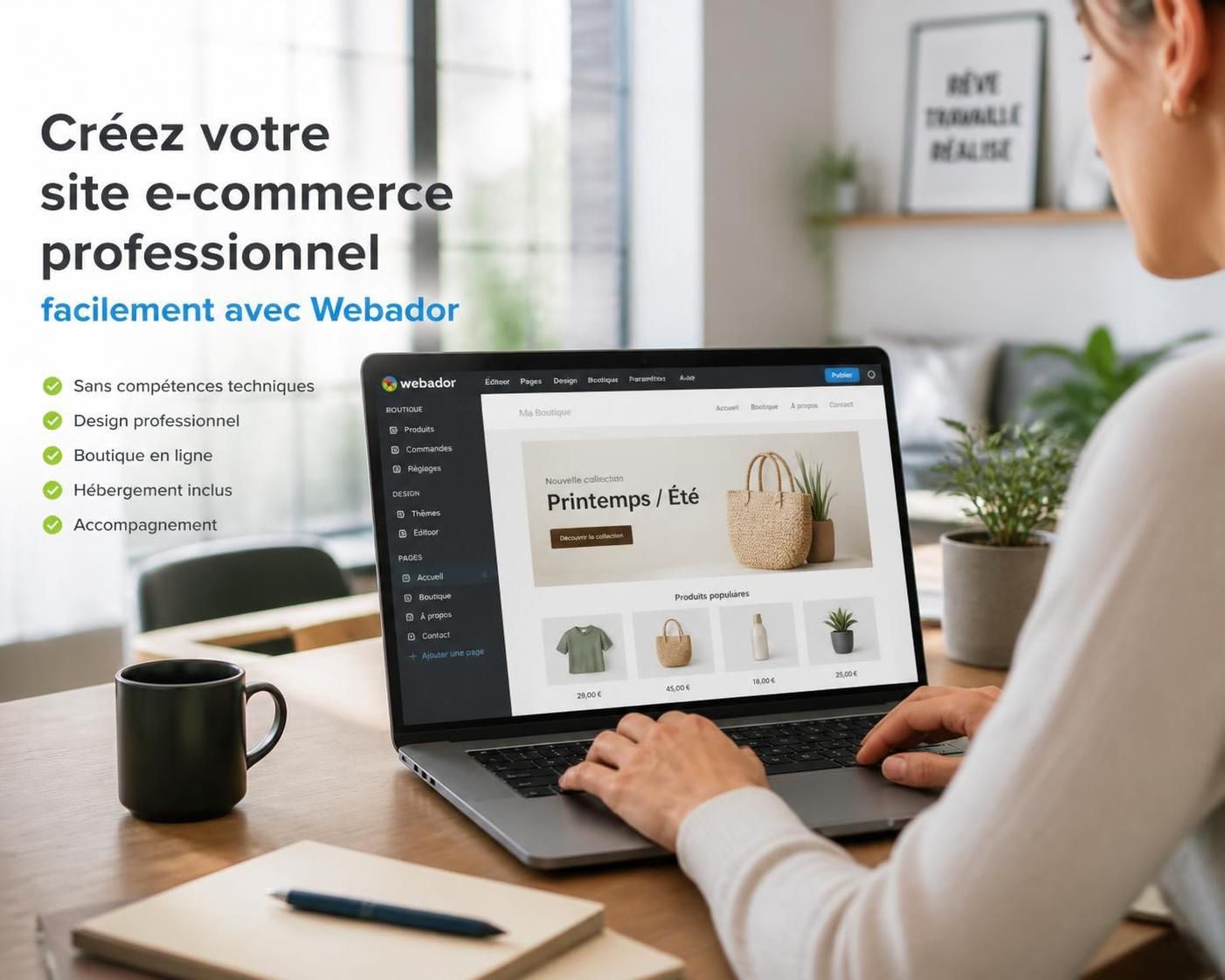 découvrez notre avis complet sur webador en 2026 : la solution idéale pour créer un site e-commerce professionnel sans aucune compétence en codage. facile, rapide et efficace !
