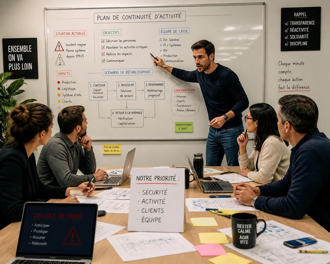 découvrez notre guide complet du plan de continuité d'activité (pca) spécialement conçu pour les pme, afin de garantir la résilience et assurer la pérennité de votre entreprise sans marge d'erreur.
