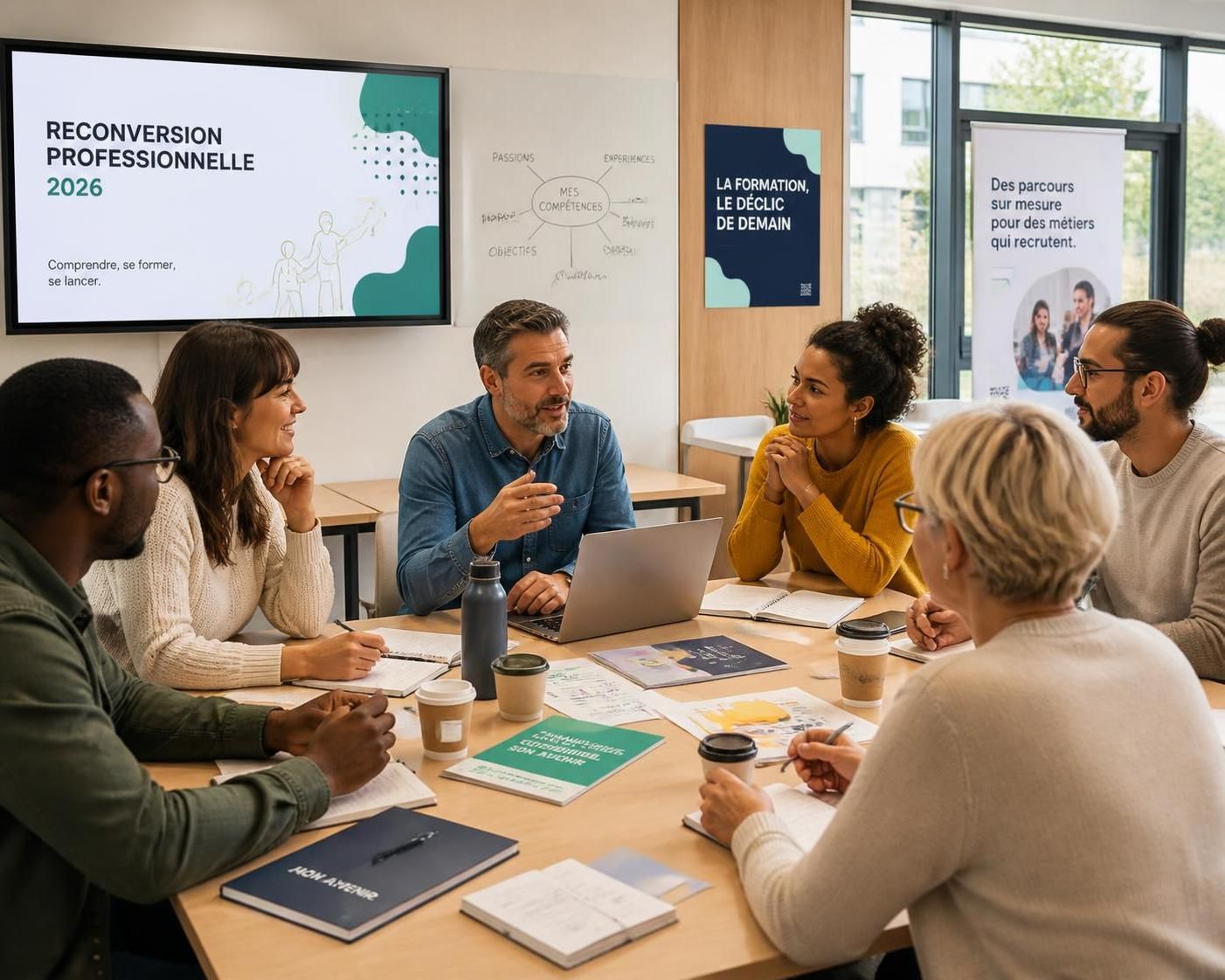 découvrez les secteurs qui recrutent en 2026 pour réussir votre reconversion professionnelle et apprenez comment financer votre formation grâce au cpf.