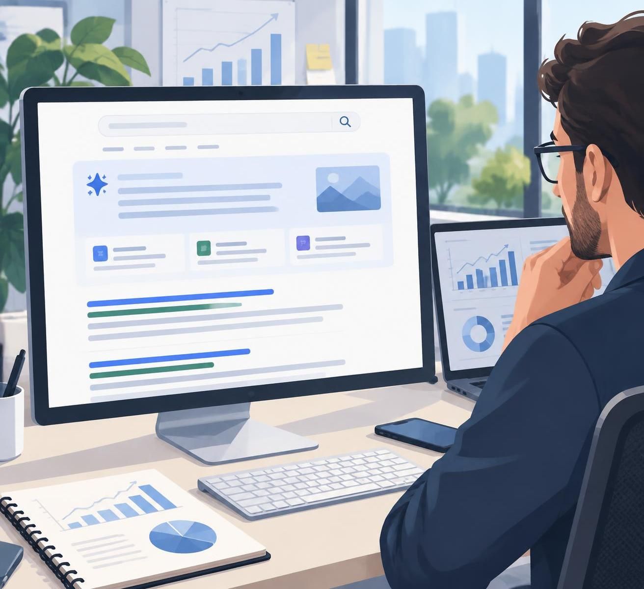découvrez comment google sge et les résultats enrichis par l’ia transforment le seo : visibilité, trafic, contenus et stratégies à adapter.