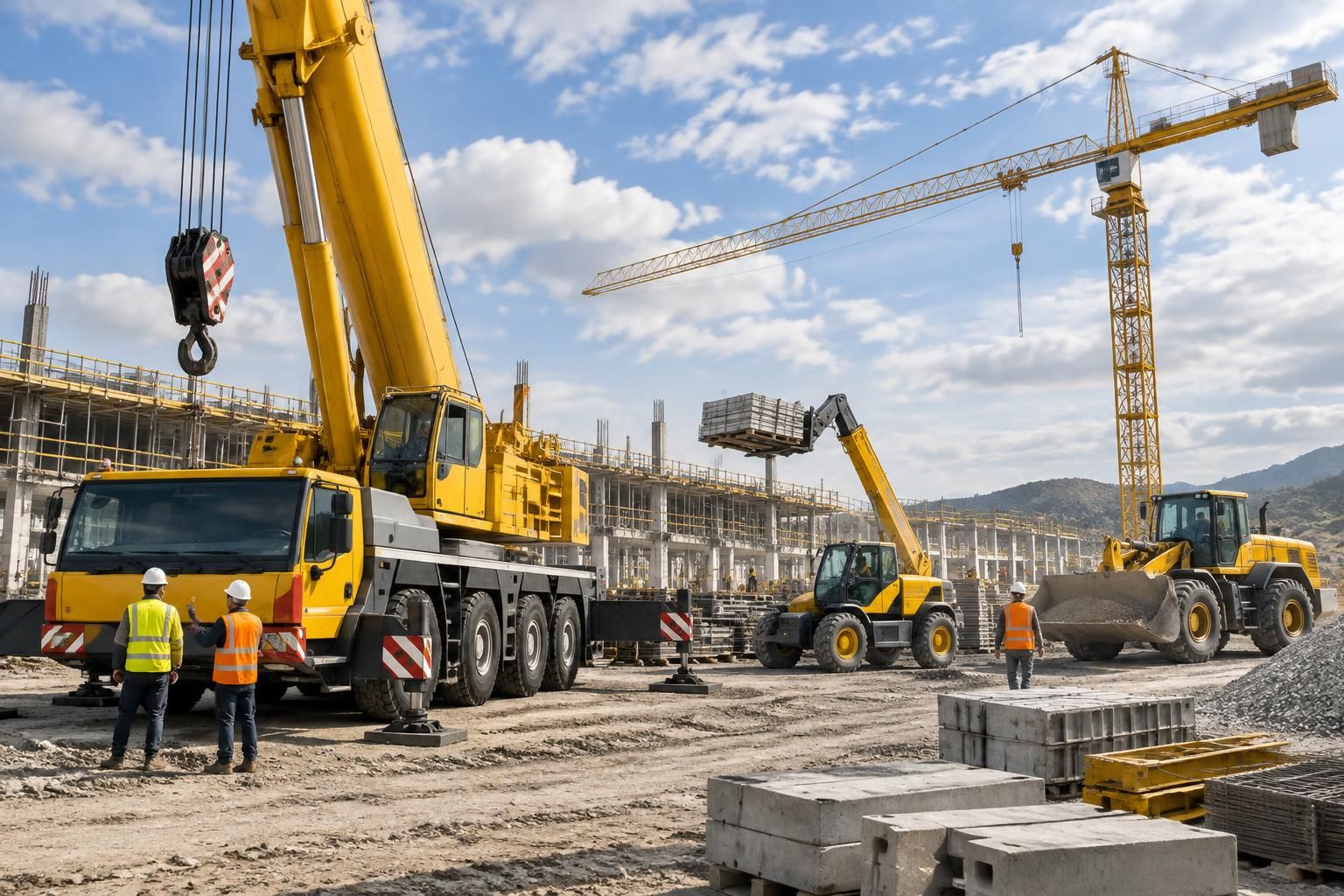 découvrez notre guide 2026 pour choisir, acheter ou louer des grues, chariots et équipements liebherr adaptés aux professionnels du btp.