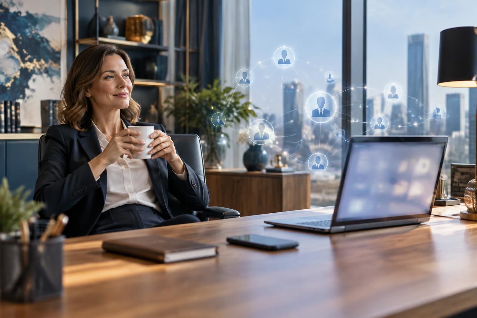 Stratégie LinkedIn pour dirigeant : générer des leads qualifiés sans être présent sur le réseau H24