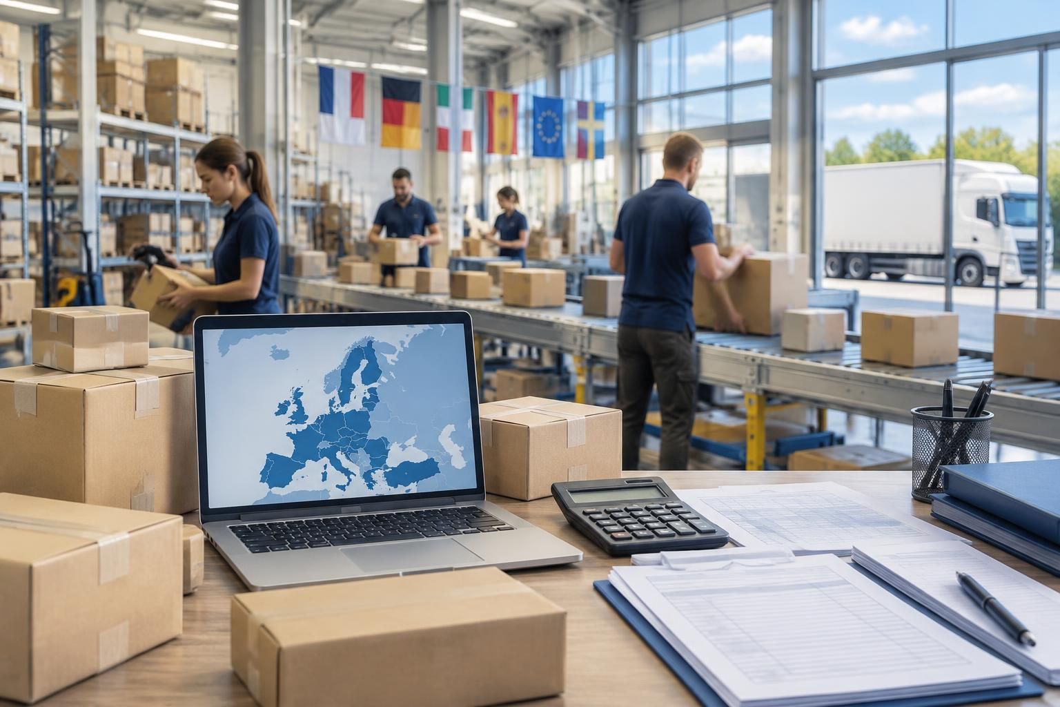 tva, douanes, livraison et retours : maîtrisez les règles du e-commerce transfrontalier pour vendre en europe en 2026, sans mauvaises surprises.